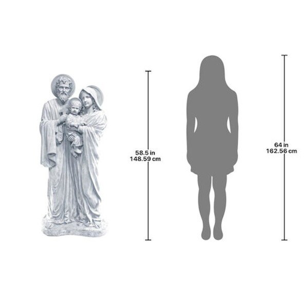 Holy Family Sculpture Church Garden Statuary Catholic Statues Large Outdoor